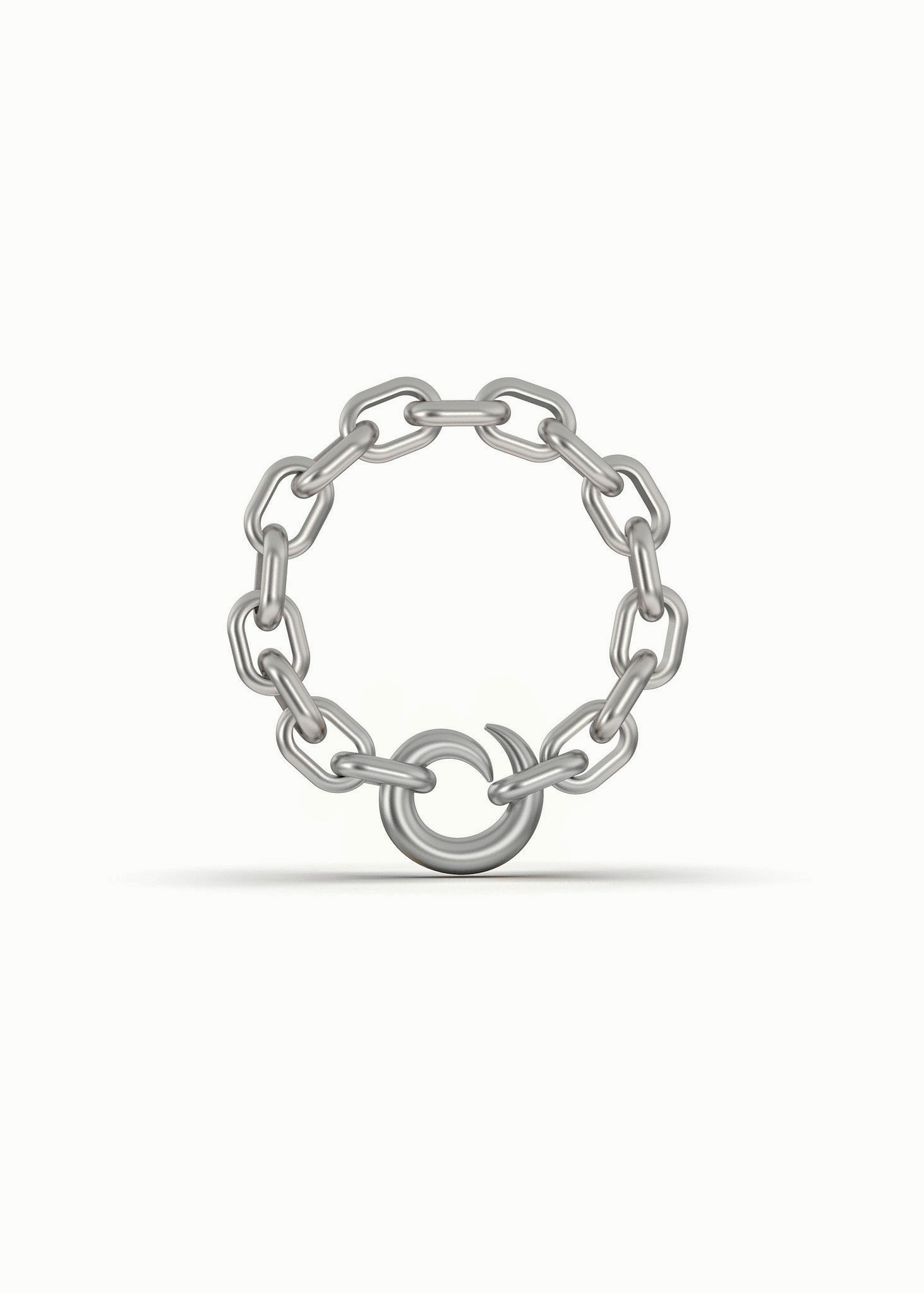 PULSERA PUNK PLATA