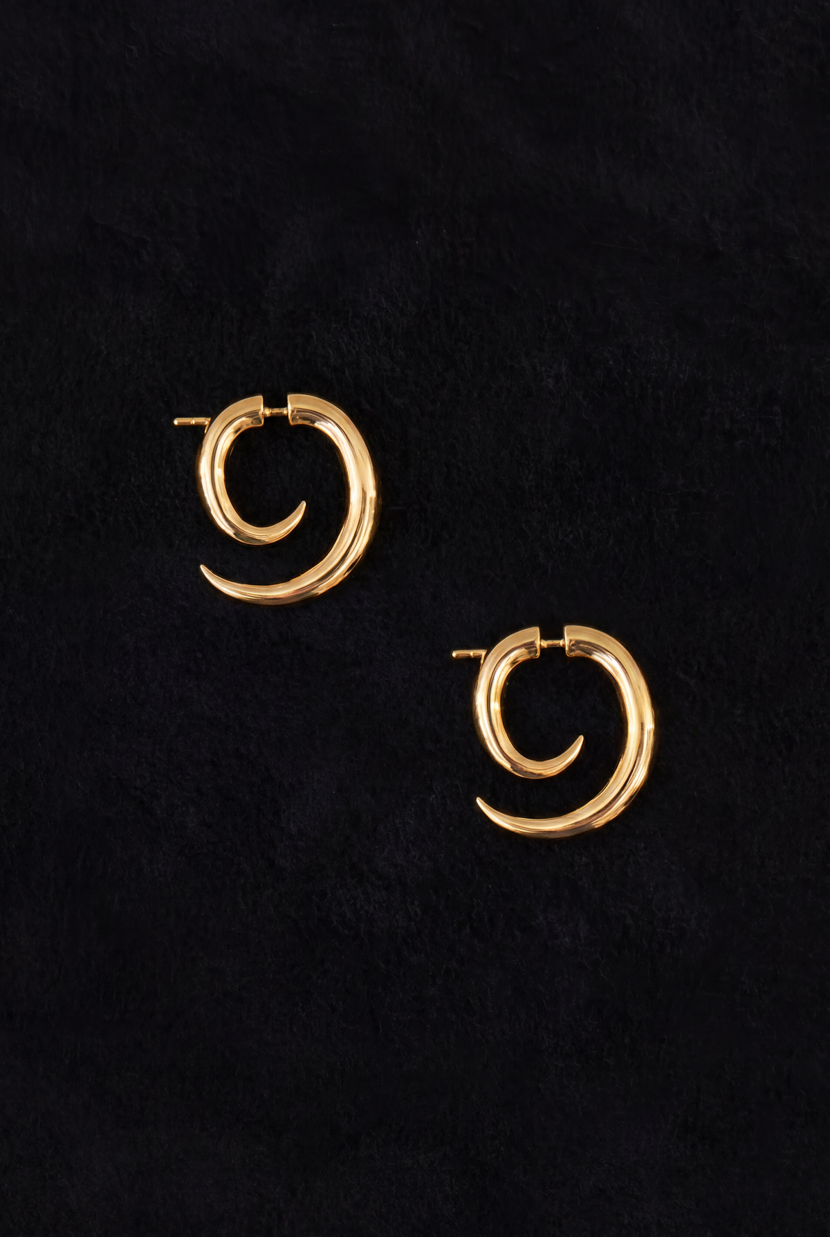 Pendientes Espiral - Dorado
