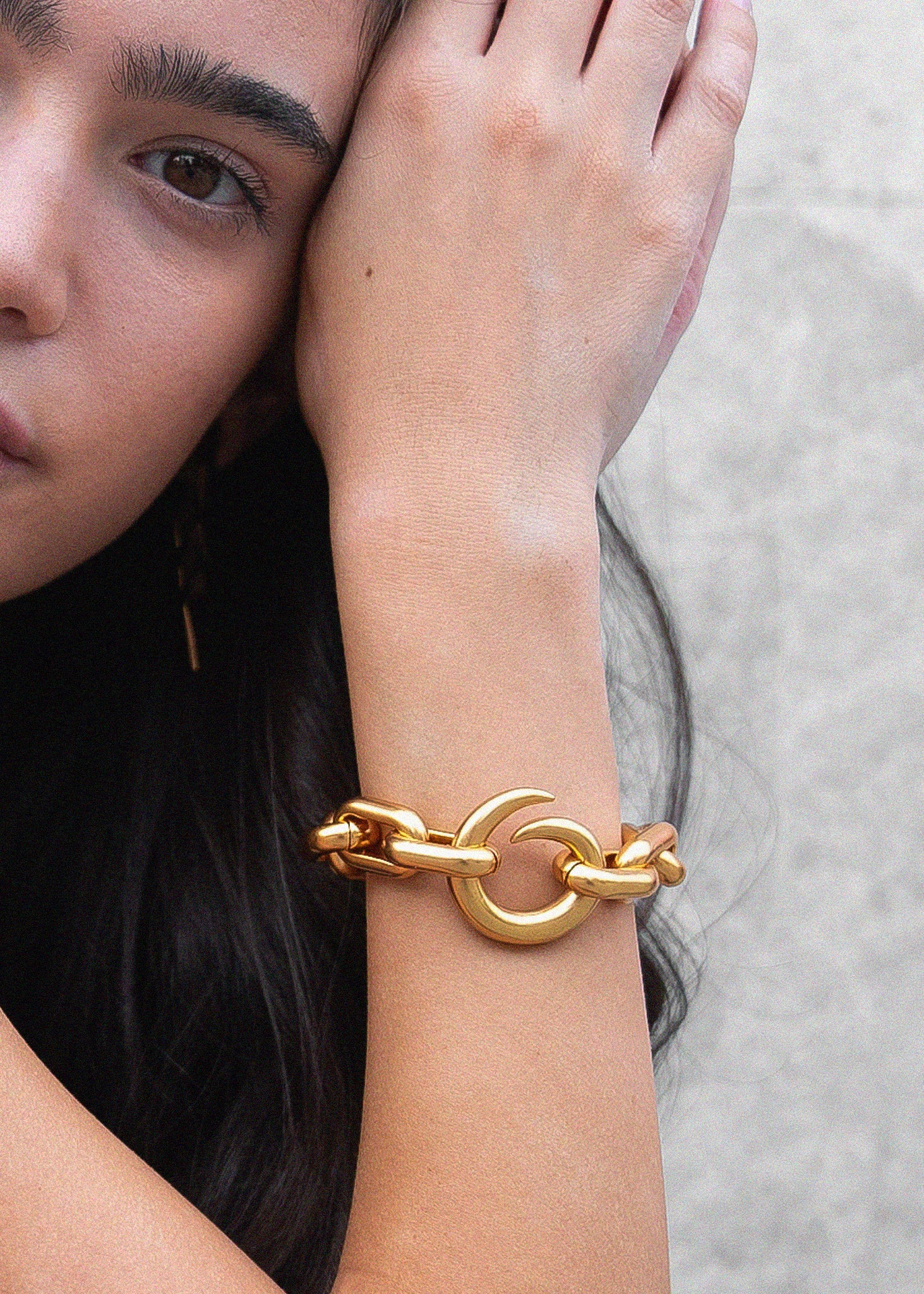 PULSERA PUNK ORO