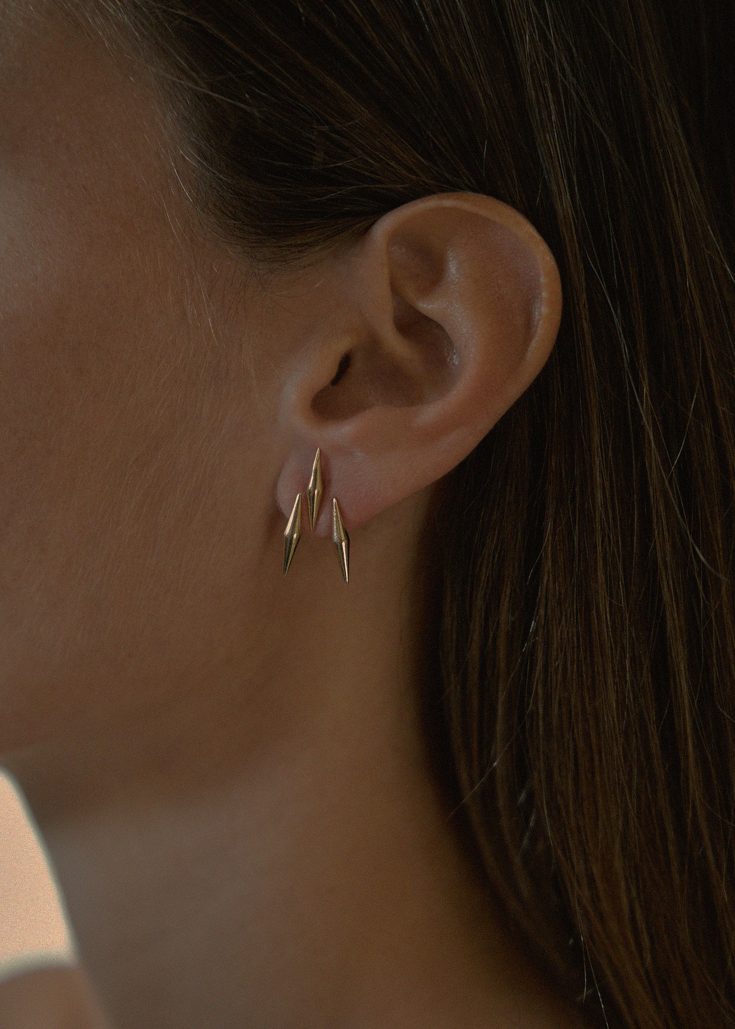 THE TRIPLE DROP EARRINGS