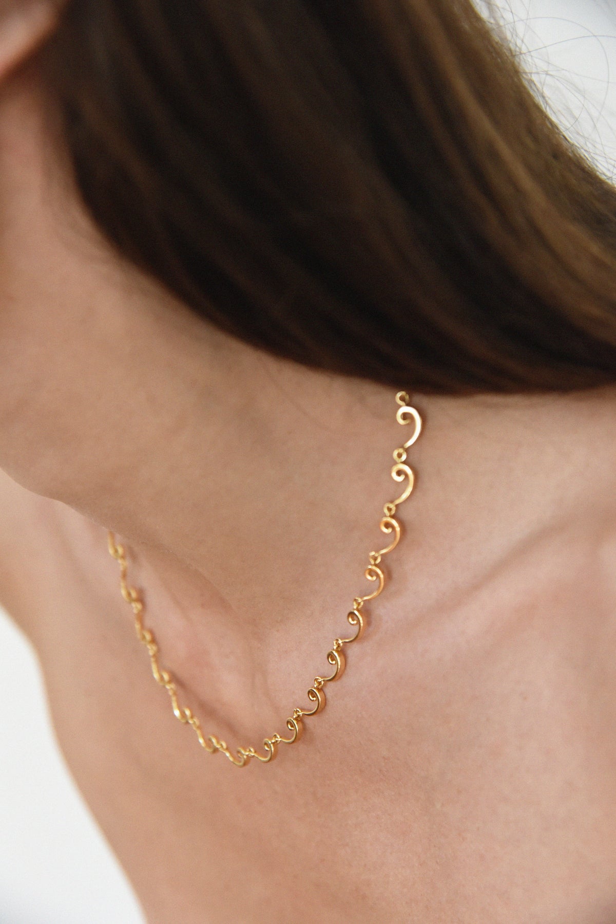 The Spiral Necklace - Gold