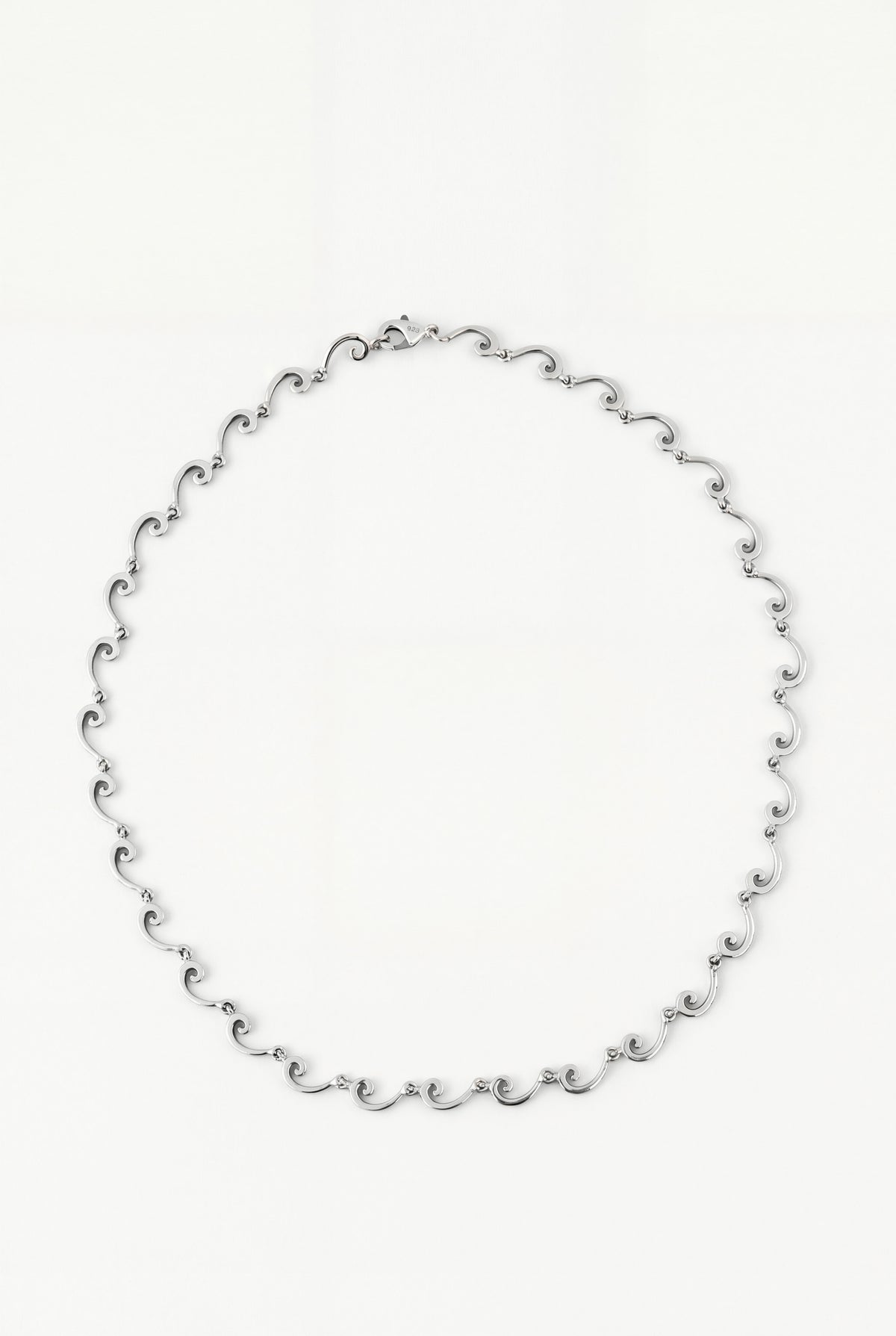 The Spiral Necklace - Silver