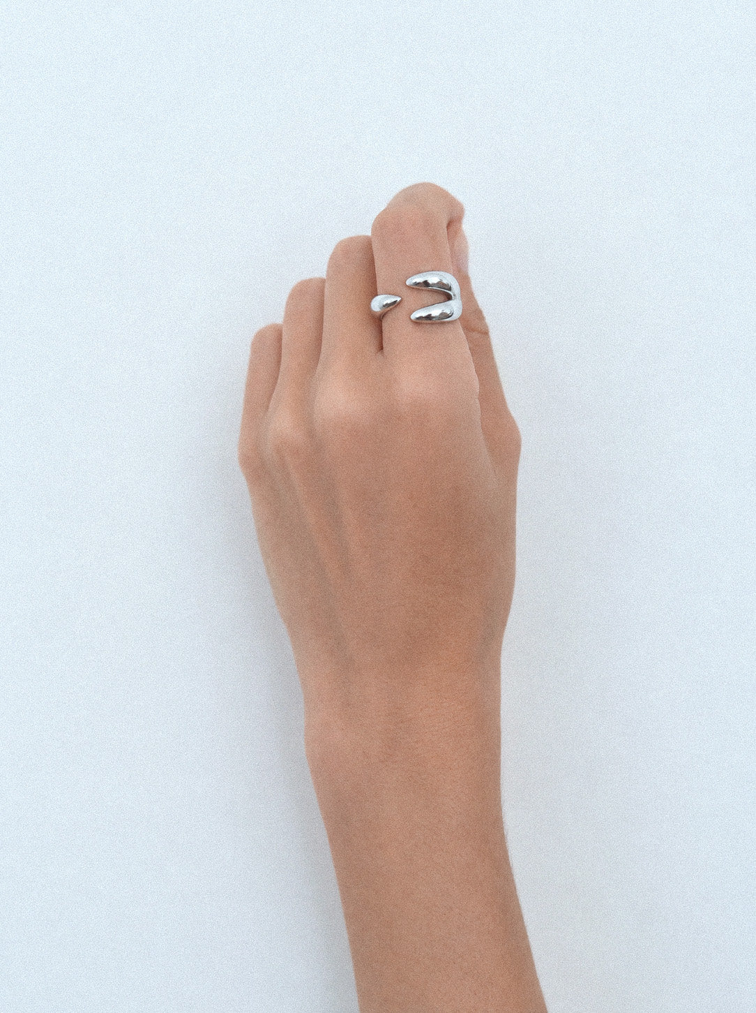The Hook Ring - Silver