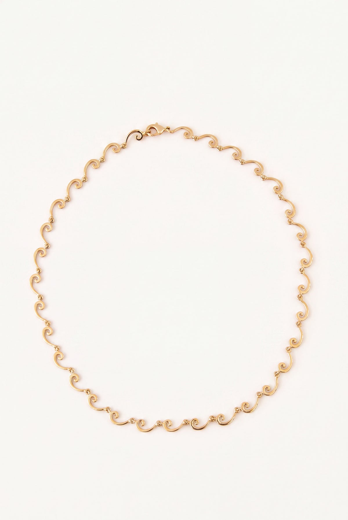 The Spiral Necklace - Gold