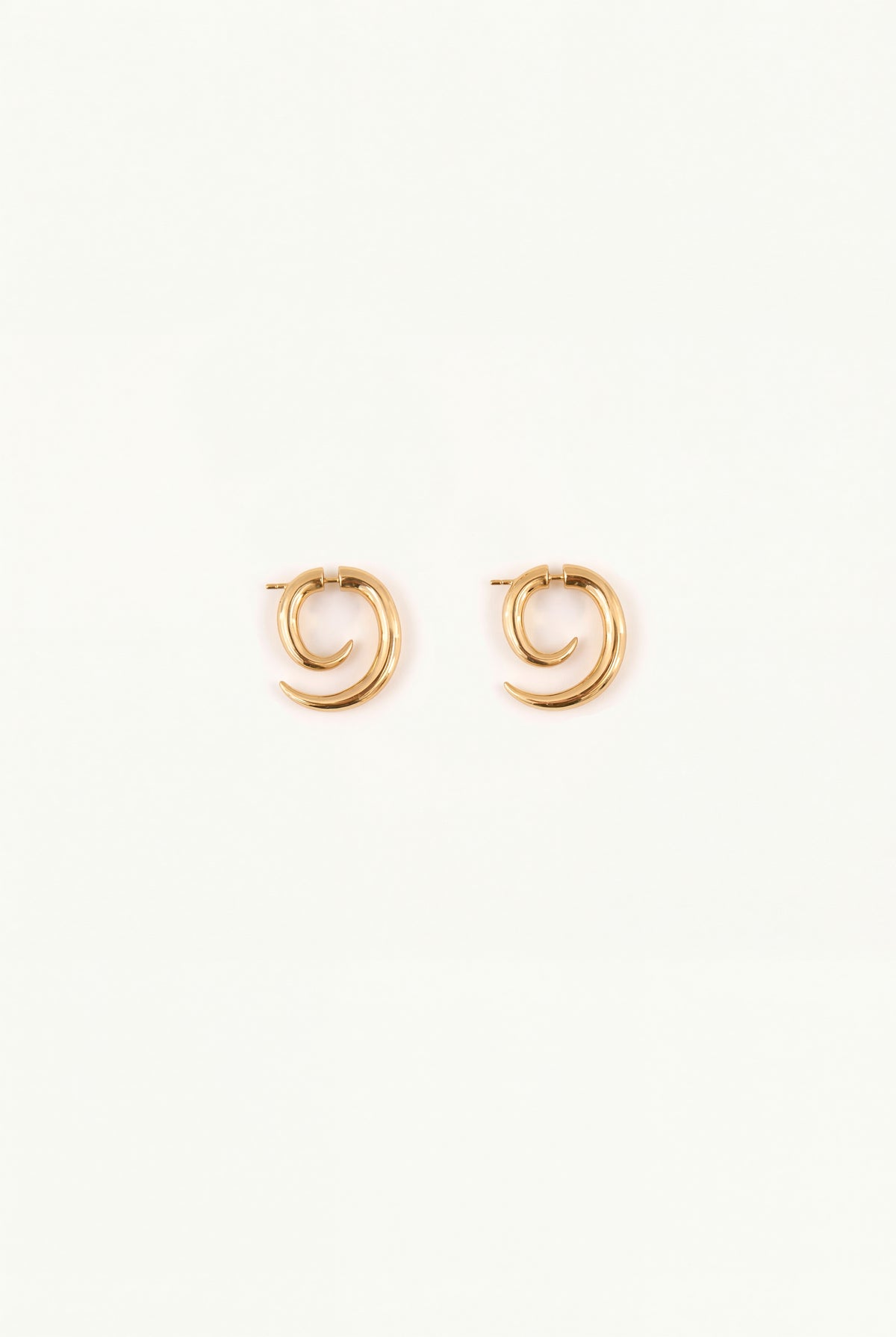 The Spiral Earrings - Gold